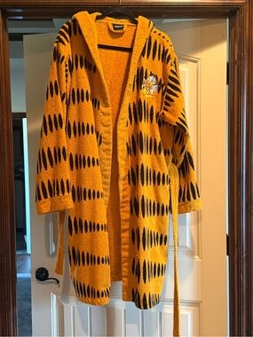 DUMBGOOD Men’s Hooded Garfield Terry Robe